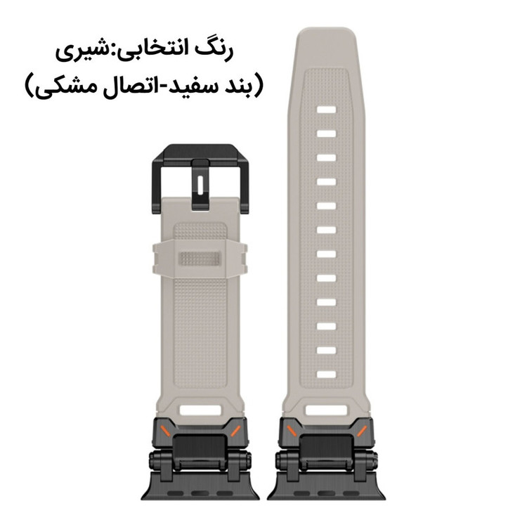 بند مدل آنتی شوک مناسب برای اپل واچ سایز 42/44/45/49 میلی متری سری 7/8/9