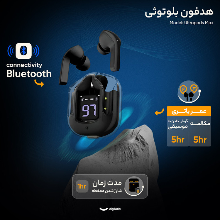 هدفون بلوتوثی Ultrapods Max