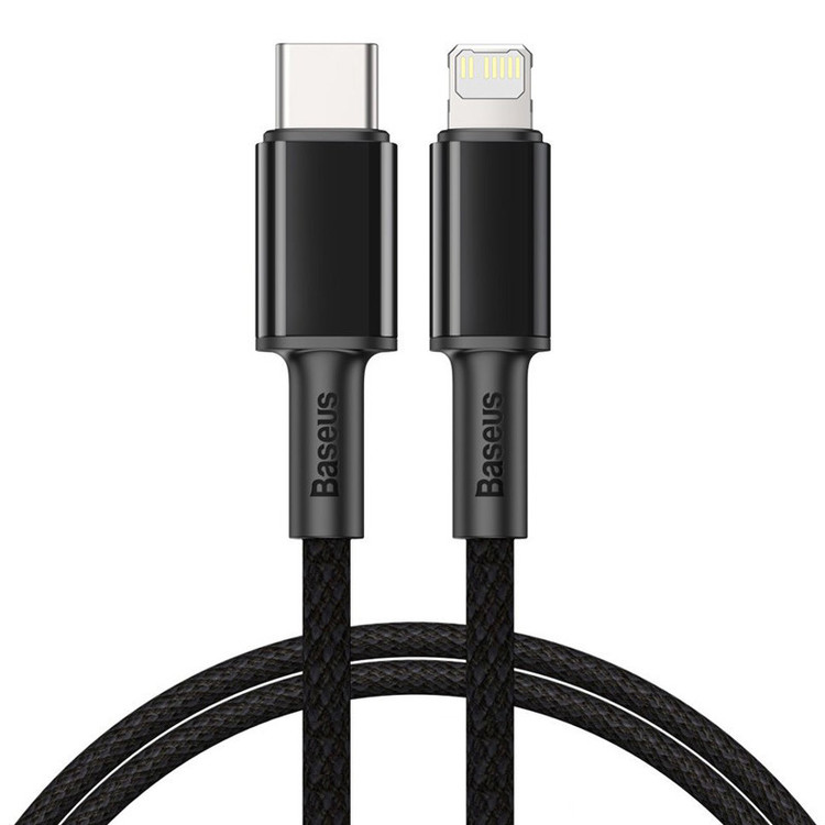 کابل تبدیل USB-C به لایتنینگ باسئوس مدل CATLGD طول 1 متر