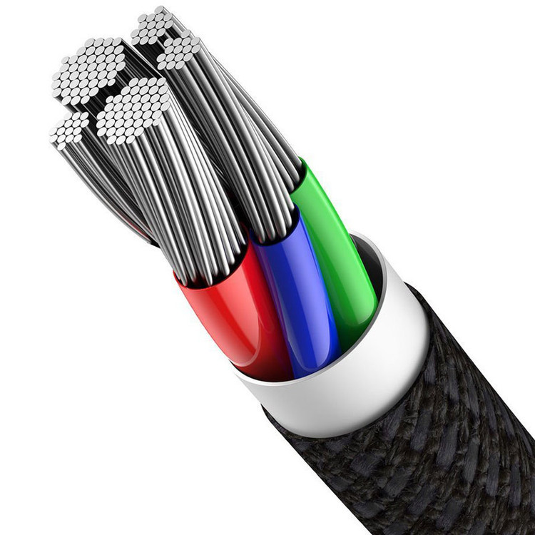 کابل تبدیل USB-C به لایتنینگ باسئوس مدل CATLGD طول 1 متر