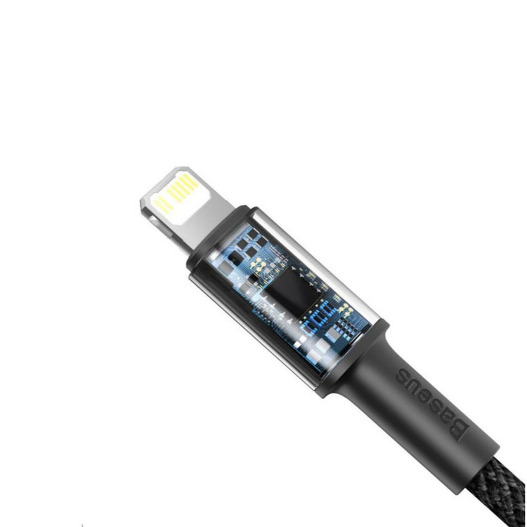 کابل تبدیل USB-C به لایتنینگ باسئوس مدل CATLGD طول 1 متر
