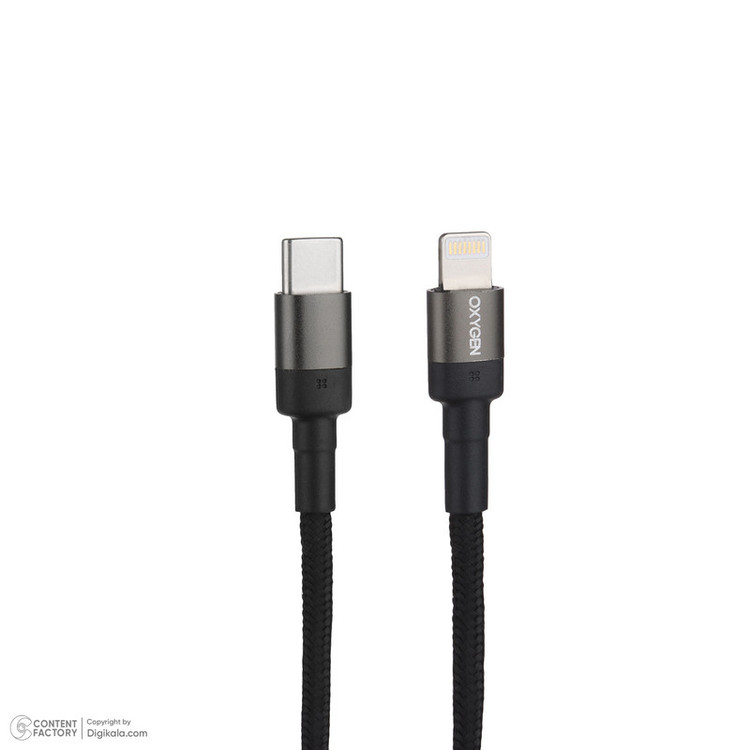 کابل تبدیل USB به لایتنینگ اکسیژن مدل LX1 طول 1 متر