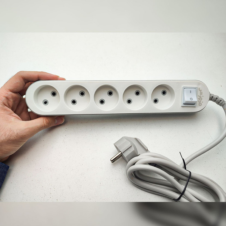 چند راهی 5 خانه فروزش FR355 با کابل 1.8 متری