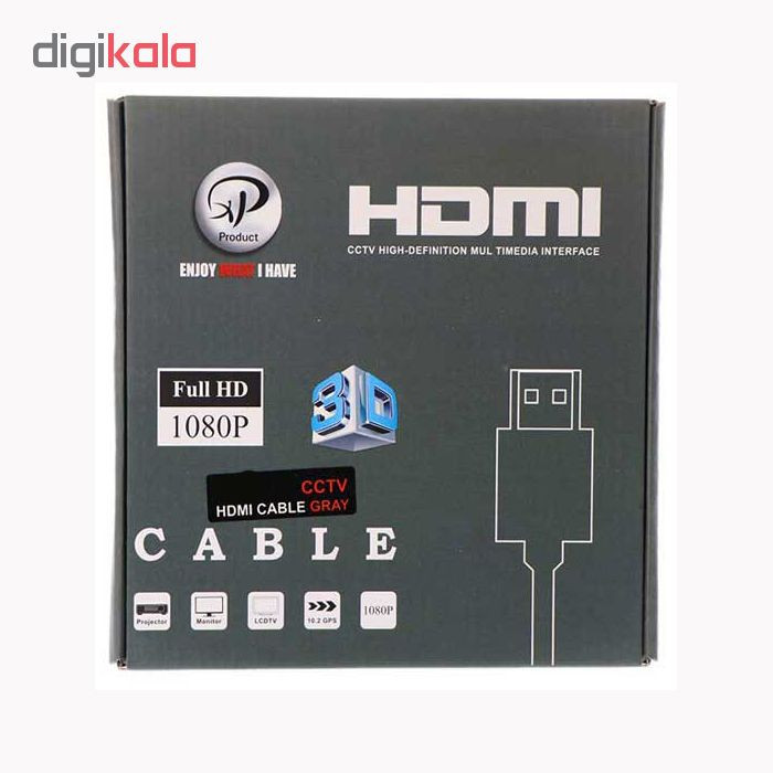 کابل HDMI ایکس پی-پروداکت مدل CC108 طول 5 متر