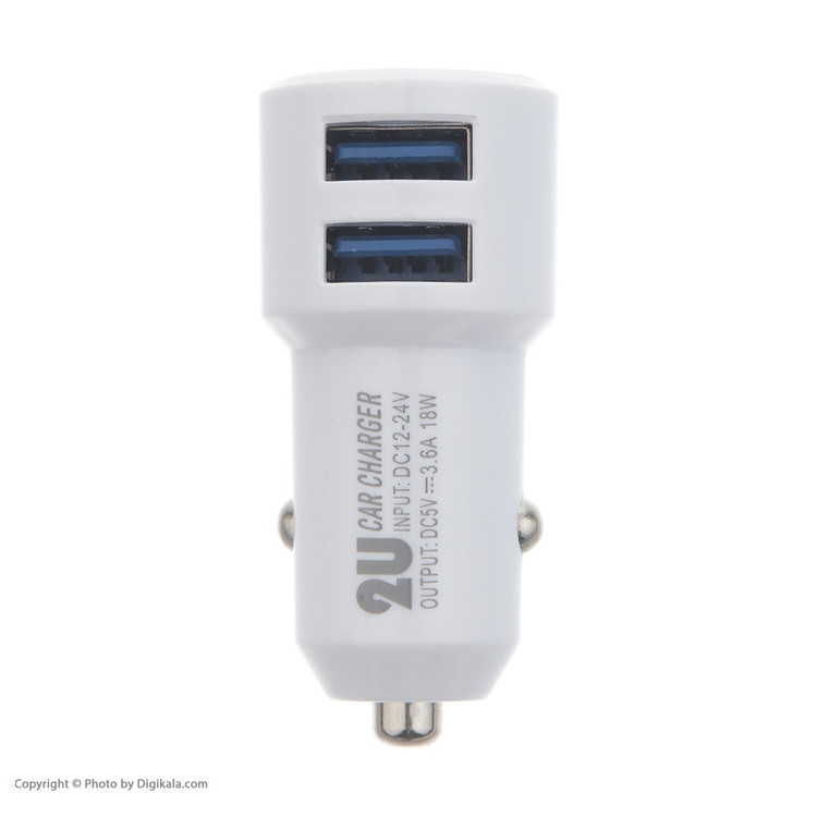 شارژر فندکی الدینو(کپی) مدل C309 به همراه کابل microUSB